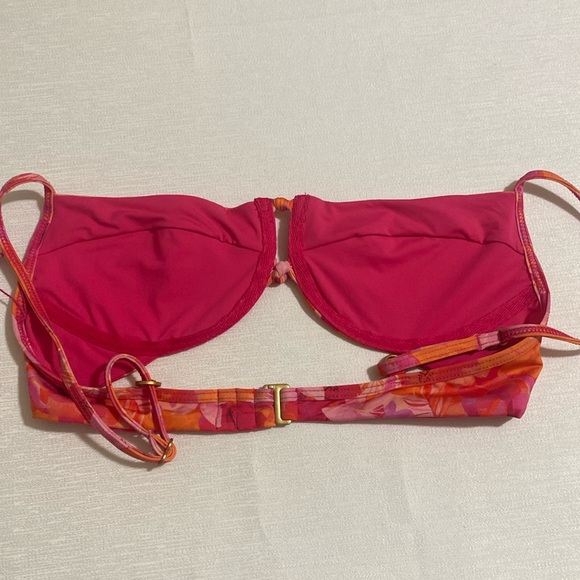 L*SPACE Women's ROSE TOP Underwire Bikini Top Size M - Picture 4 of 6